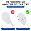 TENS/EMS Unit Replacement Pads NURSAL 20 Pack 3.5mm Snap Electrode Pads for Electrotherapy (Not Fit NURSAL Blue Tens) Reuse More Than 30 Times
