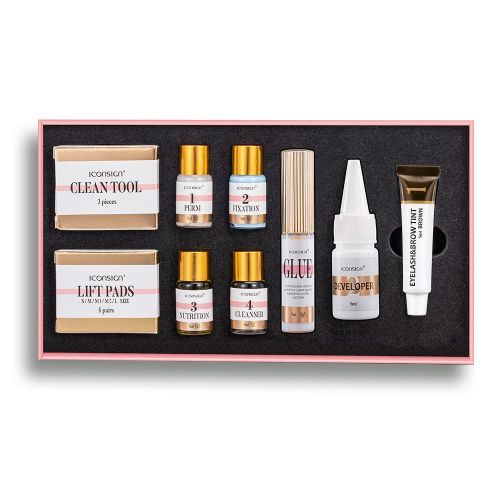 ICONSIGN Lash Lift EyeLash Eyebrow Dye Tint Kit Lashes Perm Set Brow Lamination Makeup Tools ICONSIGN Lash Lift EyeLash Eyebrow Dye Tint Kit Lashes Perm Set Brow Lamination Makeup Tools