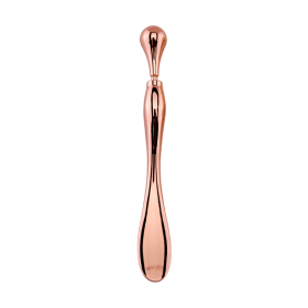 Eye Cream Stick Roller For Face Metal Spatula Puff Applicator Eye Cream Massager Facial Cream Massage Sticks Eye Massage Stick Metal Makeup Spatula Ey (Color: Pink)